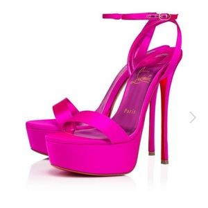 CHRISTIAN LOUBOUTIN | Pink Loubi Queen Alta